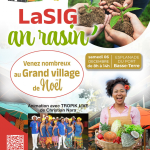 Grand Village de Noël “LaSIG” le Samedi 6 Décembre 2025